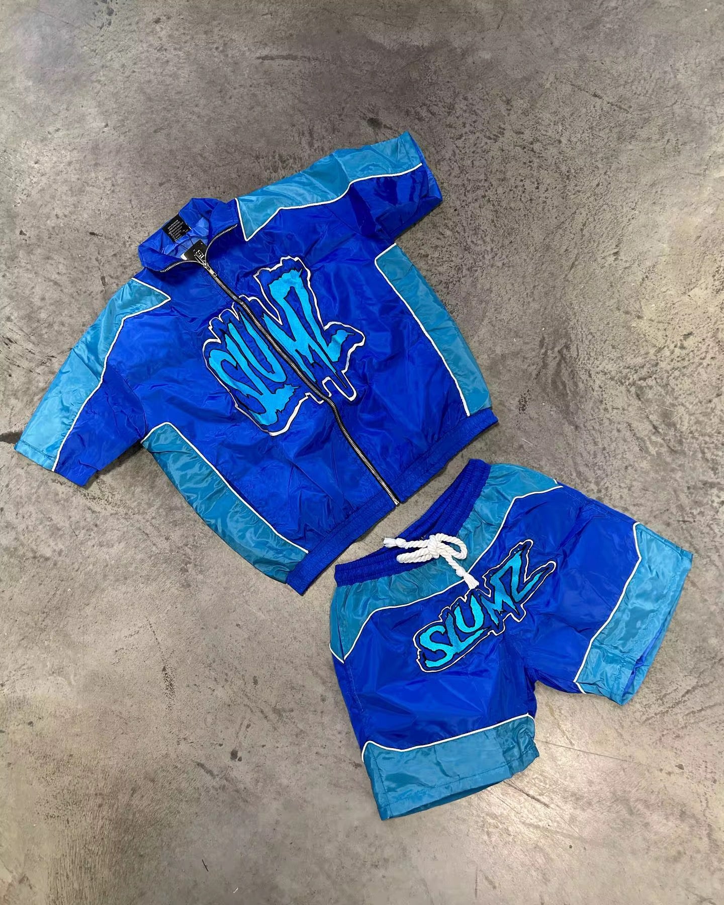 SLUMZ Two Piece Tracksuit Set