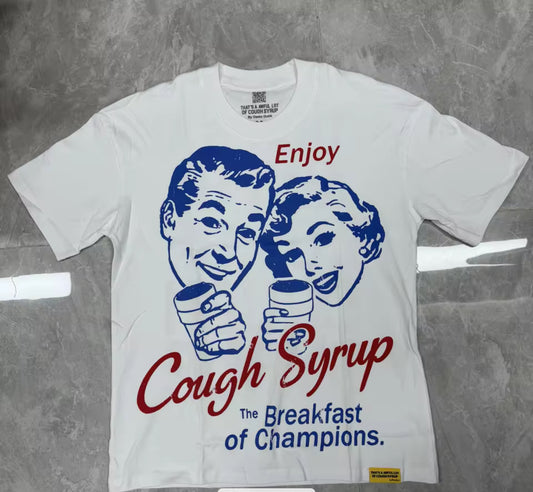 White Syrup Graphic Tee