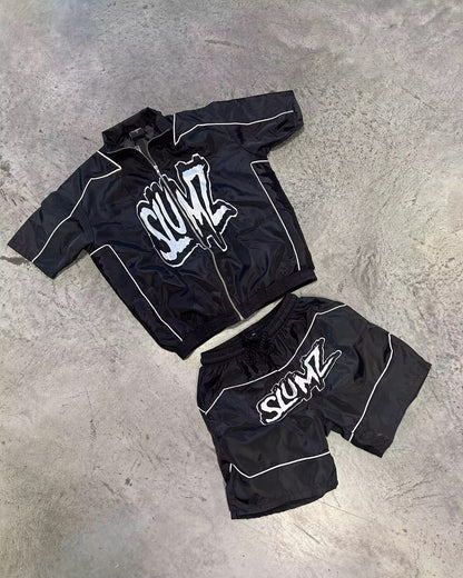 SLUMZ Two Piece Tracksuit Set