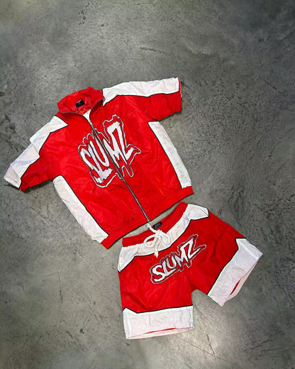 SLUMZ Two Piece Tracksuit Set